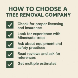 Choose the Right Tree Removal Company in Minnesota