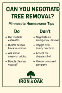 Tree Removal prices in minnesota