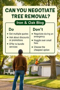 Negotiate Tree Removal in Minnesota