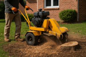 Stump Grinding In Minnesota